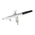 0.35mm Spray Gun Airbrush Kit Siphon Feed Dual Action Air Brush for Temporary Tattoo Manicure Makeup Cake Art Painting