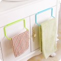 Kitchen Towel 1 PC Rack Hanging Holder Cupboard Cabinet Door Back Hanger Towel Sponge Holder Storage Rack for Bathroom