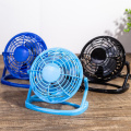 1pc Mini USB Desk Fan Small Quiet Personal Cooler USB Powered Portable Table Fans