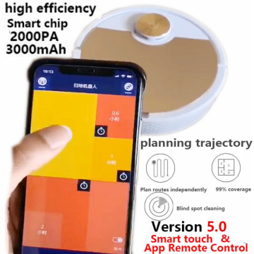 ES300 Household Smart Robot Vacuum Cleaner Mobile Phone APP Remote Control Automatic Dust Removal and Sterilization Sweeper