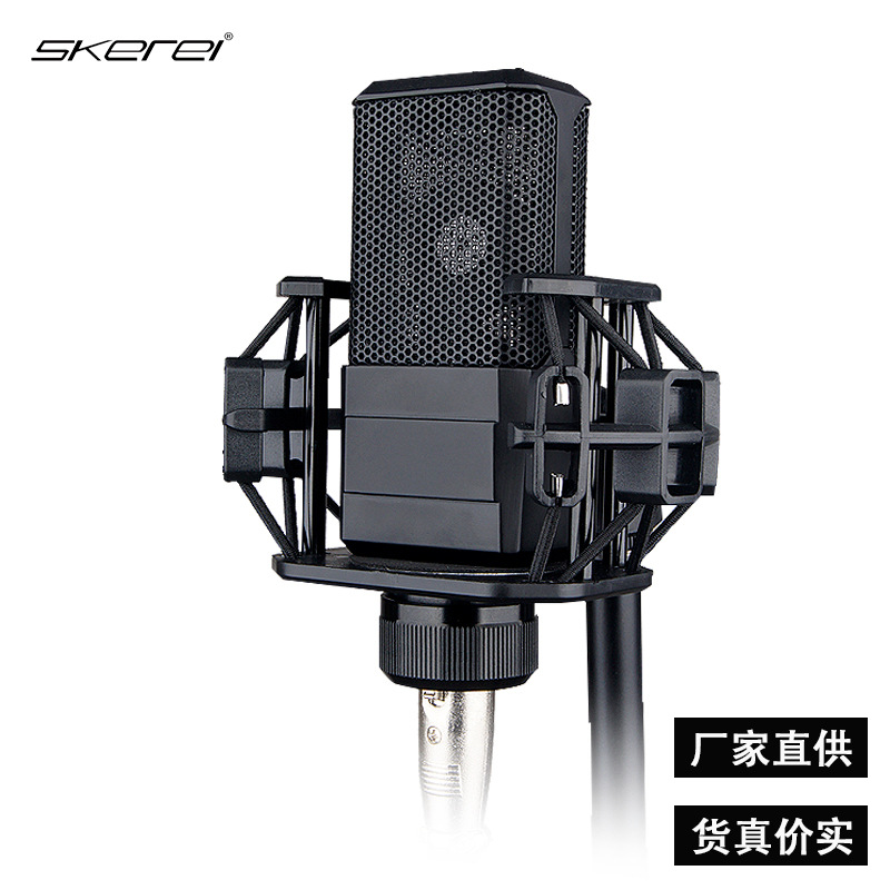 SK-T6Condenser Microphone Home Recording Conference Microphone Musical Instrument Live Singing Special Microphone Microphone Set