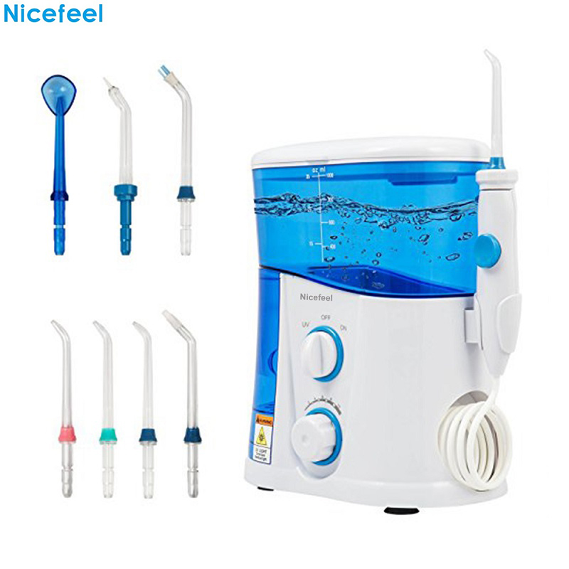Dental Oral Irrigator Teeth Cleaner Water Flosser Spa Tooth Care Clean With 7 Multi-functional Tips For Family