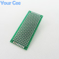 5pcs 3X7cm 3*7cm Double Side Prototype pcb Breadboard Universal for Arduino 1.6mm2.54mm Practice DIY Electronic Kit Tinned HASL