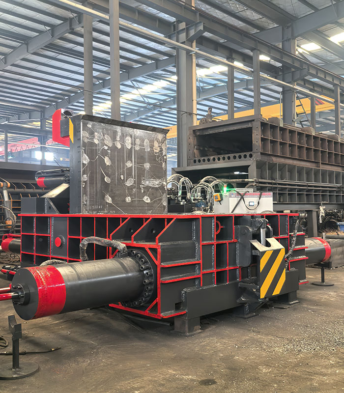 scrap metal cutting machine