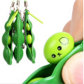 Decompression Edamame Toys Squishy Squeeze Peas Beans Keychain Anti Stress Adult Toy Rubber Boys Xmas Fidget Stress Toys #2