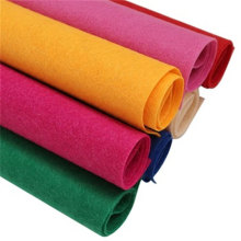 100% polyester felt fabric colourful polyester felt