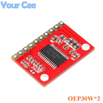 OEP30W*2 Double Channel Digital Amplifier Board Module Diy Amplifier Kit 30Wx2 D Class Dual Channel Power OEP30WX2 PWM