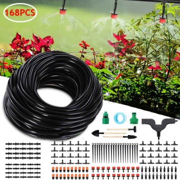 50M DIY Drip Irrigation System Automatic Watering Irrigation System Kit Garden Hose Micro Drip Watering Kits Adjustable dripper