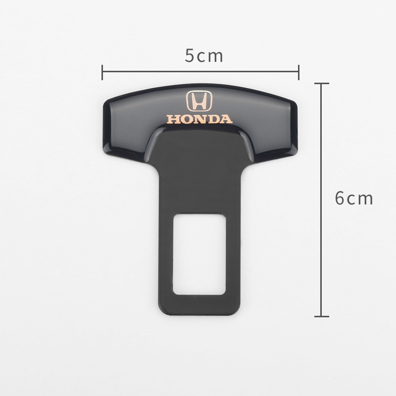 1pcs Car Belt Buckles Car Safty Belt Alarm Canceler Stopper for Mugen Power Honda Civic Accord CRV Hrv Jazz accessories
