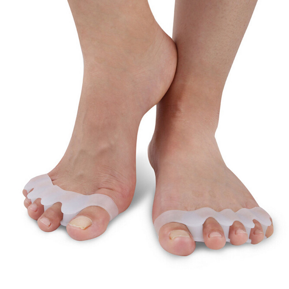 New 1 Pair Hallux Valgus Braces Toe Separator Overlapping Toes Rehabilitation Treatment Foot Bone Orthotic Device Feet Care
