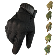 Breathable Camouflage Full Finger Gloves Touch Screen Tactical Gloves Outdoor Sport Hunting Cycling Climbing Anti-skid Gloves