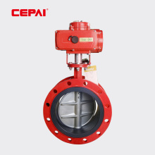 Strong applicability Electric Rubber Lined Butterfly Valve