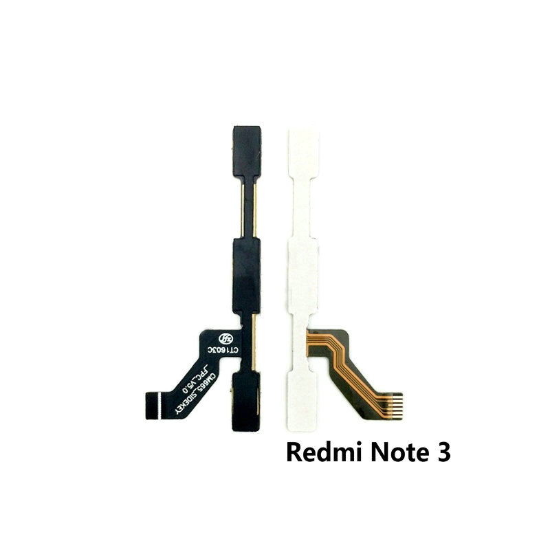 New For Xiaomi Redmi Note 3 / Note 3Pro Side Button Flex Cable Power Volume Button FPC Wire Flex Cable repair parts