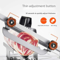 Stainless Steel Manual Frozens Meats Slicer Mutton Ham Beef Cutter Cutting Machine Kitchen Supplies Kitchen Tools