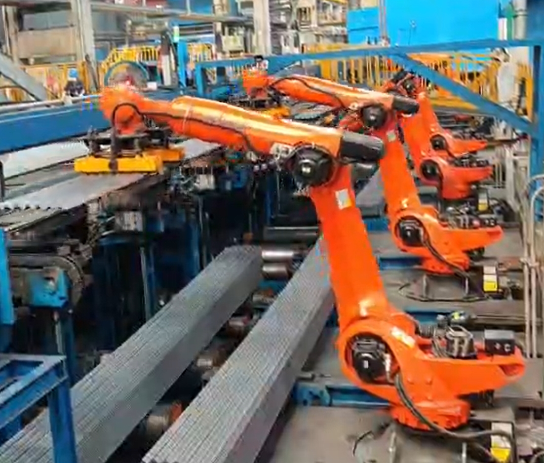 Angle steel stacking 1