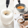 Rechargeable Electric Milk Frother With 2 Whisks 3 Speed Whisk Automatic Kitchen Juice Food Mixer Cream Egg Beater Blender