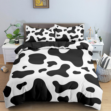 Cow Speckle Bedding Sets 3D Duvet Cover Bed Linen Bedclothes Twin/Queen/King Size Bed Room For Kids Bedding Kids Bed Cover Set