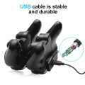 For PS3 Dual Charger Dock Station USB Cable Powered Charging Stand for Sony for PlayStation 3 for PS3 Controller Gamepad