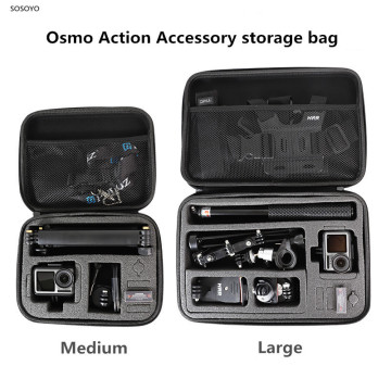 Osmo Action Portable storage bag Shockproof Carrying Case Protective Box For DJI Osmo Action Sports camera Accessories