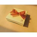 Handmade Two-Pieces Gold Foil Necklace Paper Box