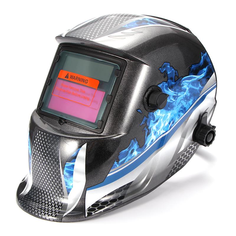 Safety Anti-UV Welding Mask Automatic Eyes Goggles Solar Glasses Lens Welding Photoelectric Helmet For Construction Welding Work