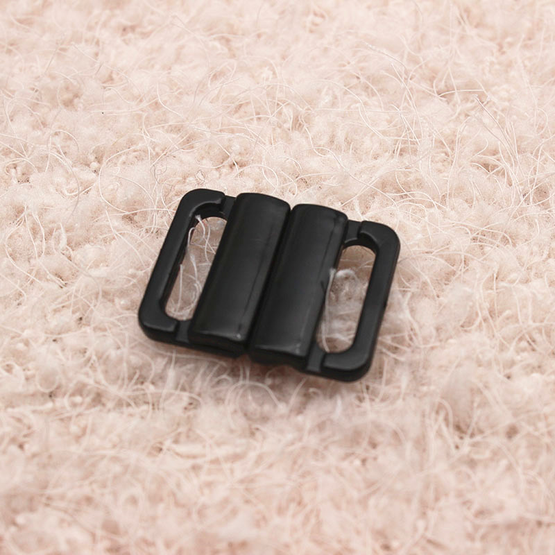 50 Pcs/lot High Quality Plastic Buckles for Bra Bikini Rectangle Combined Fastener Buckles for Clothing Sewing Supply