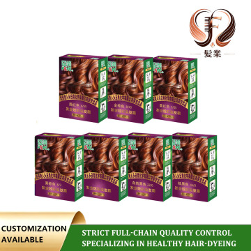 Faye Vibrant Hair Color Cream Purple Box Series