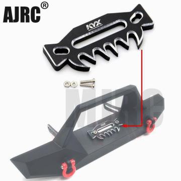 RC climbing car toy universal metal winch rope guide for TRX-4 AXIAL SCX10 II trx-6 D90 D110 90046 90047 TRX4 front bumper winch