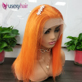 Ginger orange 13x4 lace front wig