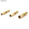 Brass Straight Hose Pipe Fitting Equal Barb 4mm - 25mm Gas Copper Barbed Coupler Connector Adapter