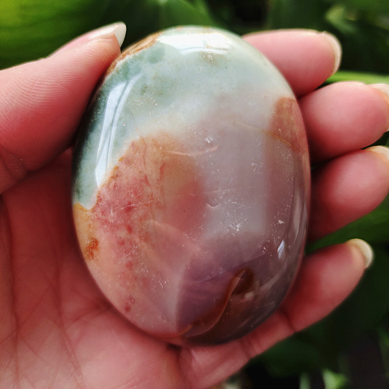 Natural stone Marine palm healing crystals Decorative collection stones and crystals