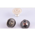 KAK 10pcs Retro Red Bronze Kitchen Cabinet Knobs Cupboard Door Zinc Alloy Handles Vintage Wardrobe Furniture Handle Drawer Pulls