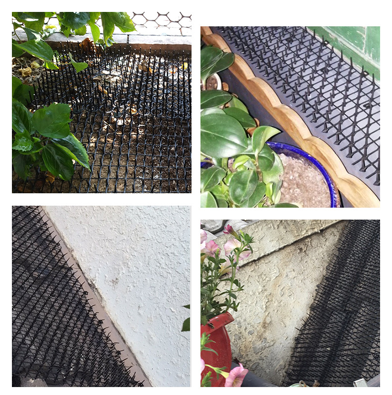Garden Protective Anti-Cat Net Plastic Thorn Preventing Cat Mat No Hurt to Pets Durable Mesh Anti Pet Protection Netting