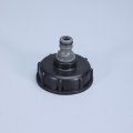 S60*6 IBC tank adapter plastic Garden Tap Valve Irrigation Connector water tank fittings Durable