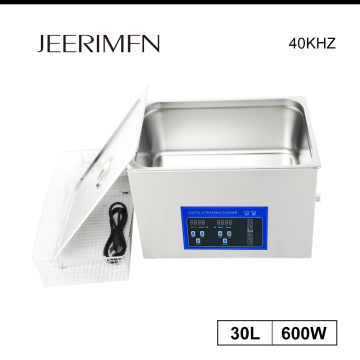 30L 600W Industrial Ultrasonic Cleaner 40kHz Oil Dust Degrease PCB Board Gear Engine Parts Screw Mold Ultrasound Washer Tank