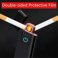 USB Electronic Charging Lighter Double Sided Cigarette Accessories Touch Sensitive Electric Lighters