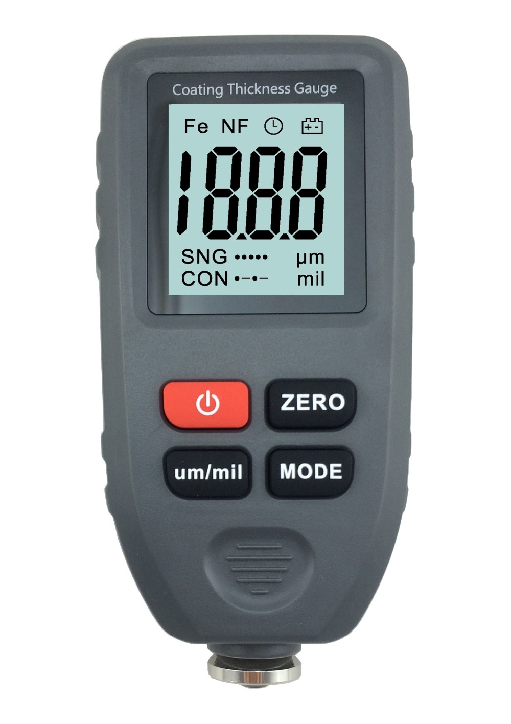 New Professional Digital Thickness Gauge Coating Meter Car Thickness Meter CT100 F &N Width Measuring Instruments Guage Meter
