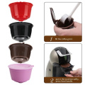 Reusable K-Cup Coffee Capsules Filter Cup Pod Fit for Gusto Filter