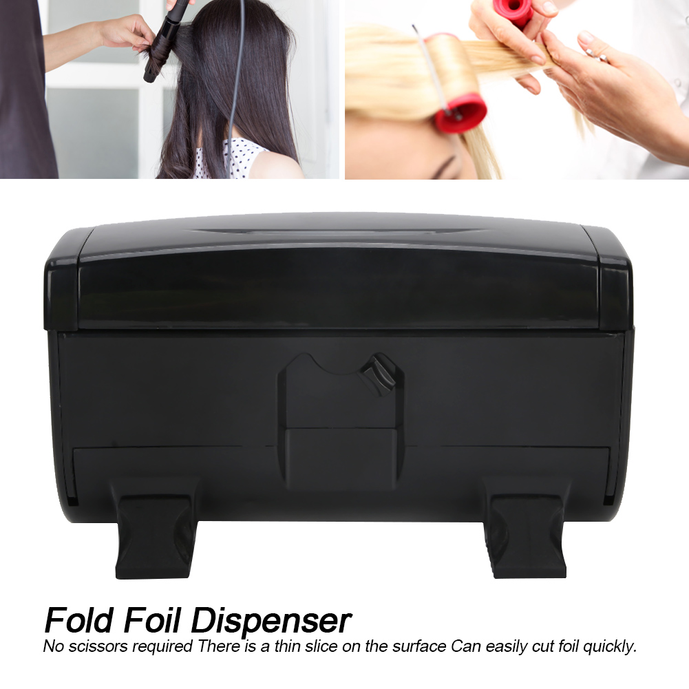 Fold Highlighting Foil Dispenser Foil Cutting Hairdressing Salon Nail Art Removal Barber Hair Dye Color Styling Tool Accessory