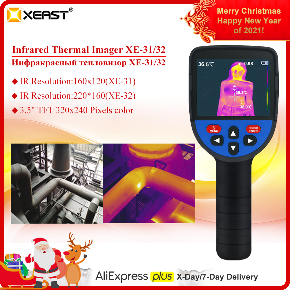 2021 XEAST Hot Sales of Thermal thermique infrarouge thermal imaging camera Infrared Image XE-26D/XE-26/XE-27/XE-28/XE-31