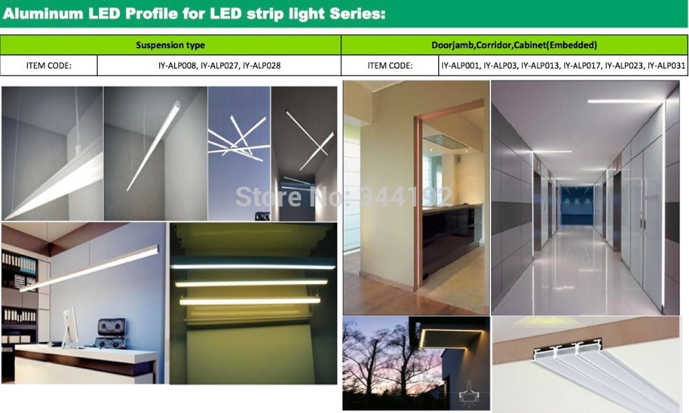 Free Shipping high quality Big size ceiling mount aluminum led channel linear light for rigid pcb 1.8m/pcs 20pcs/lot