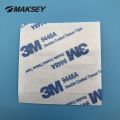 MAKSEY High Temp Rubber Sheet Silicone Pad Shockproof Anti Slip Collision Protection Feet 3M Sticky Width 8MM Hardware Gasket