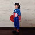 Hot Sell Muscle Hero Captain Cosplay Costume for Boys Kids Superhero Role Play Halloween Party Costumes Super Hero Cosplay