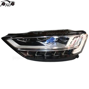 Laser LED headlights for Audi A8 S8 quattro 2018-2024