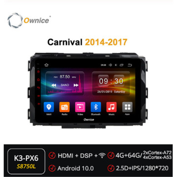 Ownice 2Din Android 10.0 Octa Core Car DVD Player Auto Radio GPS Navi For Kia Carnival 2014 2015 2016 2017 DSP 4G LTE