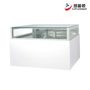 Flat Glass Top Chocolate Display Refrigerator