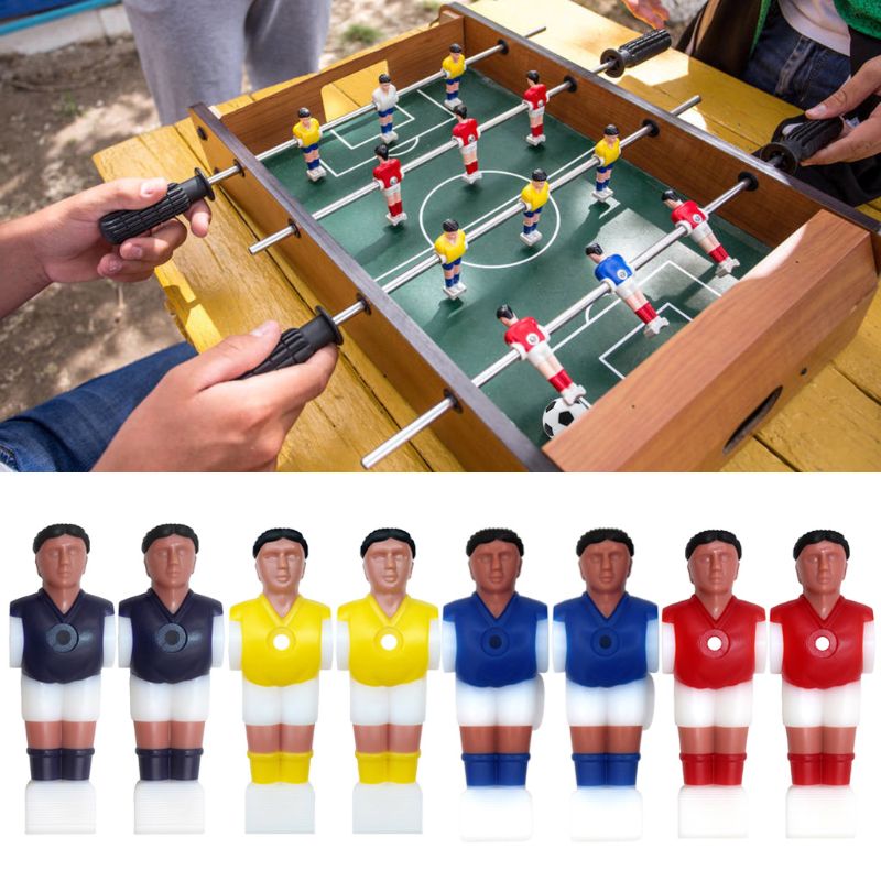 New 4pcs Foosball Men Replacement Parts Soccer Table Player Football Machine Accessories