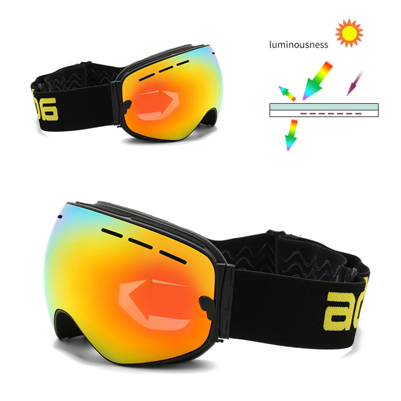 ACEXPNM 2019 Ski Goggles New Brand Double Layers UV400 Anti-fog Big Ski Mask Glasses Skiing Men Women Snow Snowboard Goggles