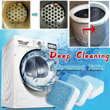 1pc Washer Tub Washing Machine Cleaner Washer Cleaning Detergent Efficent Tablet for Dropshipping Effervescent Cleansing Tablet