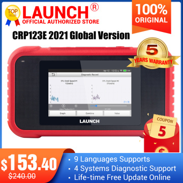 2020 New Lauch X431 CRP123E OBD2 Car Scanner Automotive Diagnostic Tool 4 System CRP123 Upgrade PK Creader VII+ CRP123x CRP123i